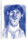 Cartoon: Leo Messi (small) by hakanarslan tagged mesii,barcelona,caricature,hakanarslan,argentina,soccer,football