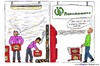 Cartoon: Kneipenduft (small) by Blogrovic tagged bobrovic,copic,comic,rauchen,zigaretten,pfand,pfandannahme,leergut,kneipe,pawlowscher,reflex