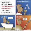 Cartoon: Testosterone Poisoning (small) by lonenut tagged masculinity,mra,mensrights