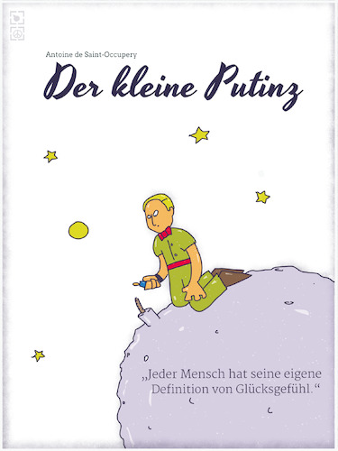 Cartoon: Der kleine Putinz (medium) by hollers tagged der,kleine,prinz,putin,putinz,glücksgefühl,ukraine,krieg,planet,bombe,zünden,saint,exupery,der,kleine,prinz,putin,putinz,glücksgefühl,ukraine,krieg,planet,bombe,zünden,saint,exupery