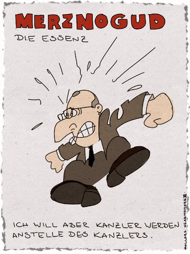 Cartoon: Merznogud (medium) by hollers tagged merz,friedrich,isnogud,kanzler,kalif,neid,zorn,bundeskanzler,großwesir,merz,friedrich,isnogud,kanzler,kalif,neid,zorn,bundeskanzler,großwesir