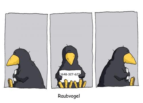 Cartoon: Raubvogel (medium) by hollers tagged vogel,raubvogel,vogel,raubvogel,tiere,knasti,gefängnis,knast,bau,inhaftierter,insasse,gefangener,sträfling,strafe,verurteilter,urteil,haftstrafe,haft,foto,klauen,raub,dieb,verbrecher,krimineller,kriminalität,natur