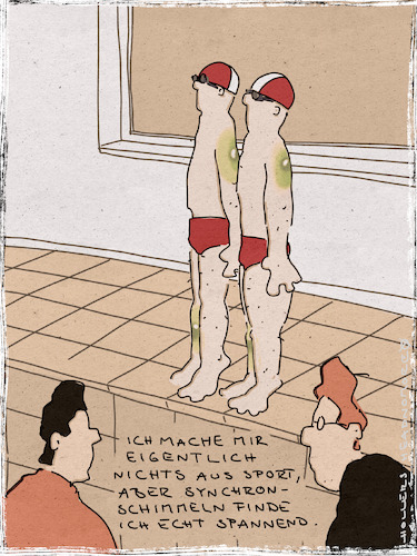 Cartoon: Schimmeln (medium) by hollers tagged schimmeln,sport,schimmelsport,synchronschimmeln,synchronschwimmen,wassersport,sportler,sportfans,schimmeln,sport,schimmelsport,synchronschimmeln,synchronschwimmen,wassersport,sportler,sportfans