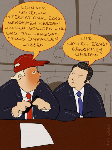 Cartoon: Waffenruhe (medium) by hollers tagged trump,usa,ernst,international,krieg,iran,waffenruhe,trump,usa,ernst,international,krieg,iran,waffenruhe