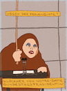 Cartoon: Bundestagspräsidentin (small) by hollers tagged klöckner,bundestagspräsidentin,glöckner,notre,dame,bundestag,präsidentin,gendern,frauen,frauenquote