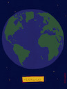 Cartoon: Die Welt (small) by hollers tagged welt,verrückt,erde,menschen