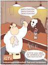 Cartoon: IGTV (small) by hollers tagged tod,gewerkschaft,kneipe,krieg,überstunden,sensenmann,frust,alkohol