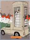 Cartoon: New mobile (small) by hollers tagged papamobile,mobile,mobilephone,pope,papamobil,telephone,car,communication