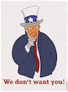 Cartoon: Uncle Don (small) by hollers tagged uncle,sam,donald,trump,us,usa,want,you,society,minorities,democracy