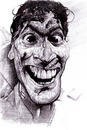 Cartoon: Bruce Campbell (small) by salnavarro tagged caricature pen