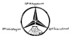 Cartoon: Daimler Logo (small) by besscartoon tagged daimler,mercedesstern,mann,mercedes,arbeitszeit,bess,besscartoon