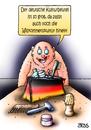 Cartoon: Deutscher Kulturbeutel (small) by besscartoon tagged deutsch,kultur,kulturbeutel,willkommenskultur,asyl,asylanten,syrien,politik,bess,besscartoon