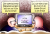 Cartoon: Digitalisierung (small) by besscartoon tagged mann,frau,paar,beziehung,ehe,computer,mathematik,digitalisierung,null,eins,dualsystem,leibniz,bess,besscartoon