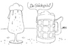Cartoon: Glückspils (small) by besscartoon tagged bier,trinken,pils,alkohol,bess,besscartoon