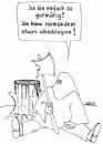 Cartoon: Gutmütigkeit (small) by besscartoon tagged mann,arbeit,arbeitsplatz,baumstamm,stumpf,henker,bess,besscartoon