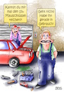 Cartoon: Maulschlüssel (small) by besscartoon tagged arbeit,auto,automechaniker,maulschlüssel,bess,besscartoon