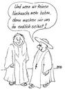 Cartoon: Na geht doch (small) by besscartoon tagged kirche,religion,pfarrer,christentum,zölibat,katholisch,nachwuchs,bess,besscartoon
