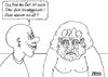 Cartoon: Rad der Zeit (small) by besscartoon tagged mann,frau,beziehung,ehe,alter,paar,rad,zeit,bess,besscartoon