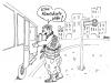 Cartoon: Verschwendung (small) by besscartoon tagged bess,besscartoon,suizid,mann,bus,selbtmörder,terrorismus,islam
