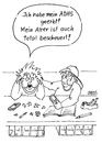 Cartoon: Wie der Vater so der Sohn! (small) by besscartoon tagged kinder,schule,pädagogik,adhs,vater,sohn,bess,besscartoon