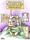 Cartoon: Wochenbettdepression (small) by besscartoon tagged mann,wochenbett,depression,bier,paar,beziehung,zigaretten,bess,besscartoon