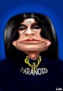 Cartoon: Ozzy2 (small) by Vlado Mach tagged famous musician