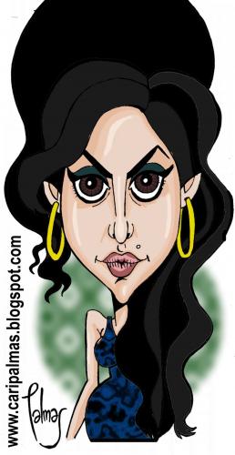 Cartoon: Amy Winehouse (medium) by Palmas tagged caricatura