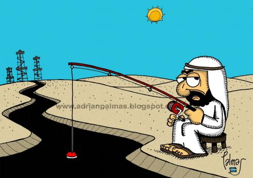 Cartoon: Pesca arabe (medium) by Palmas tagged absurdo
