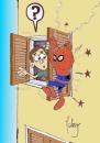 Cartoon: spyderman (small) by Palmas tagged superheroes