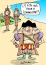 Cartoon: 12 de octubre (small) by lucholuna tagged conquista,colon,cristobal,12,de,octubre
