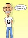 Cartoon: OBAMA GUEVARA (small) by lucholuna tagged obama