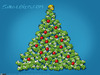 Cartoon: Christmas frogs (small) by PersichettiBros tagged christmas,frogs,tree,frog