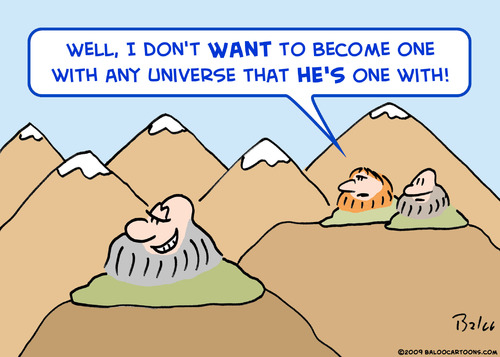 Cartoon: 1one with universe guru (medium) by rmay tagged one,with,universe,guru