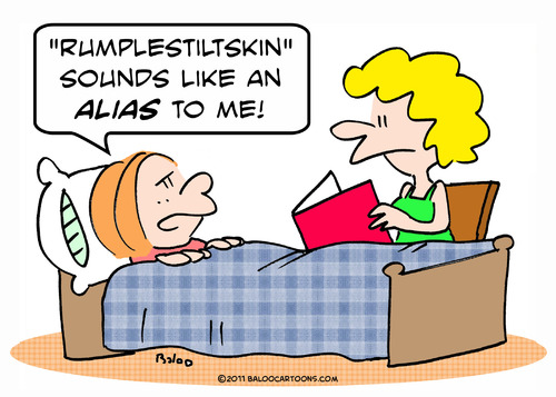 Cartoon: alias rumplestiltskin story (medium) by rmay tagged alias,rumplestiltskin,story