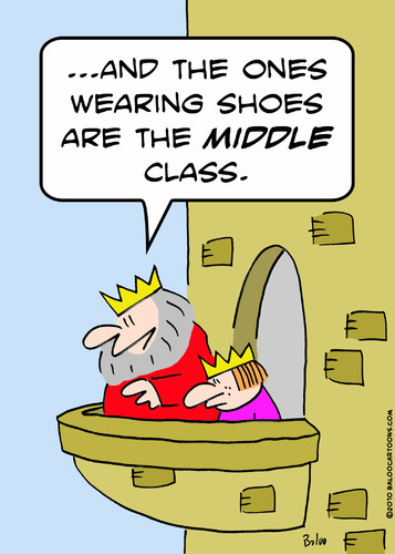 Cartoon: and wearing shoes middle class k (medium) by rmay tagged and,wearing,shoes,middle,class