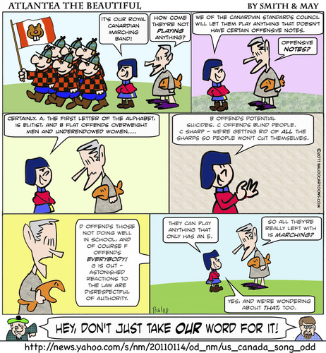 Cartoon: Atlantea110 canada censorship (medium) by rmay tagged atlantea110,canada,censorship