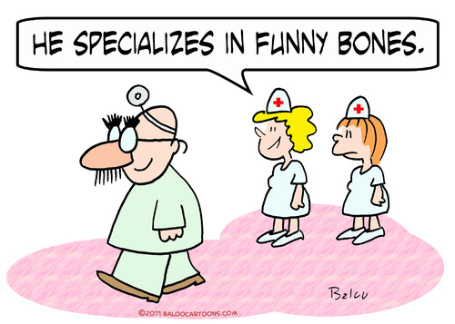 Cartoon: bones funny doctor specializes (medium) by rmay tagged bones,funny,doctor,specializes