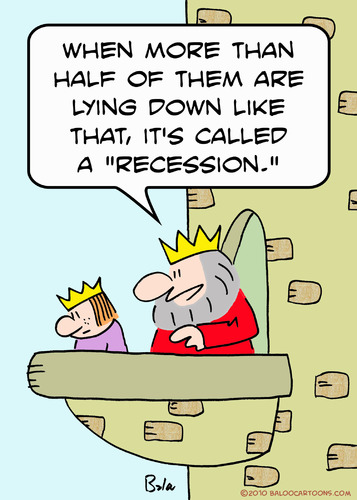 Cartoon: called recession king prince (medium) by rmay tagged called,recession,king,prince