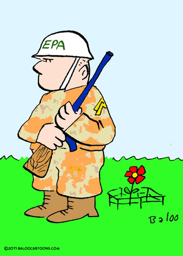 Cartoon: EPA flower (medium) by rmay tagged flower,epa