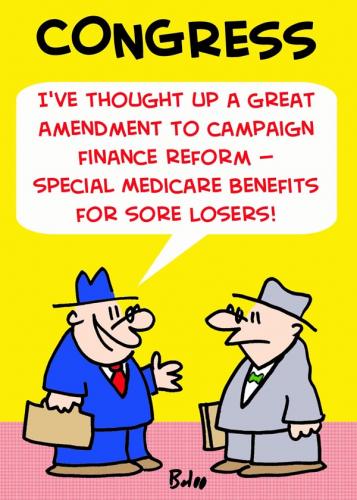 Cartoon: MEDICARE FOR SORE LOSERS CONGRES (medium) by rmay tagged medicare,for,sore,losers,congress