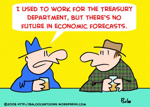 Cartoon: NO FUTURE IN ECONOMIC FORECASTS (medium) by rmay tagged no,future,in,economic,forecasts