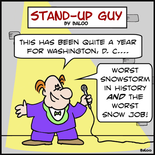 Cartoon: SUG worst snow job washington (medium) by rmay tagged sug,worst,snow,job,washington