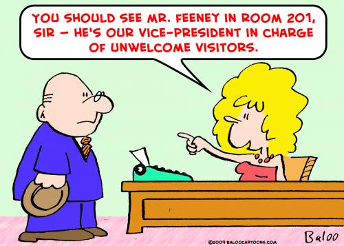 Cartoon: unwelcome visitors (medium) by rmay tagged unwelcome,visitors