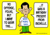 Cartoon: 1from michelle obama white peopl (small) by rmay tagged 1from,michelle,obama,white,peopl