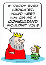 Cartoon: abdicate consultant king prince (small) by rmay tagged abdicate,consultant,king,prince