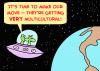 Cartoon: ALIENS MULTICULTURAL (small) by rmay tagged aliens,multicultural