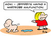 Cartoon: baby wardrobe malfunction (small) by rmay tagged baby,wardrobe,malfunction