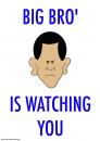Cartoon: big bro is watching you obama (small) by rmay tagged big,bro,is,watching,you,obama