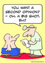 Cartoon: big shot second opinion doctor (small) by rmay tagged big,shot,second,opinion,doctor