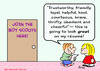 Cartoon: boy scouts look good resume (small) by rmay tagged boy,scouts,look,good,resume